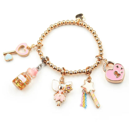 Gold Glitter Fairy Charm Charm It! Lil Tulips