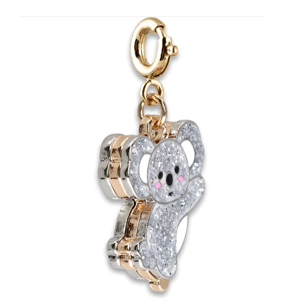 Gold Glitter Koala Charm Charm It! Bracelets Lil Tulips