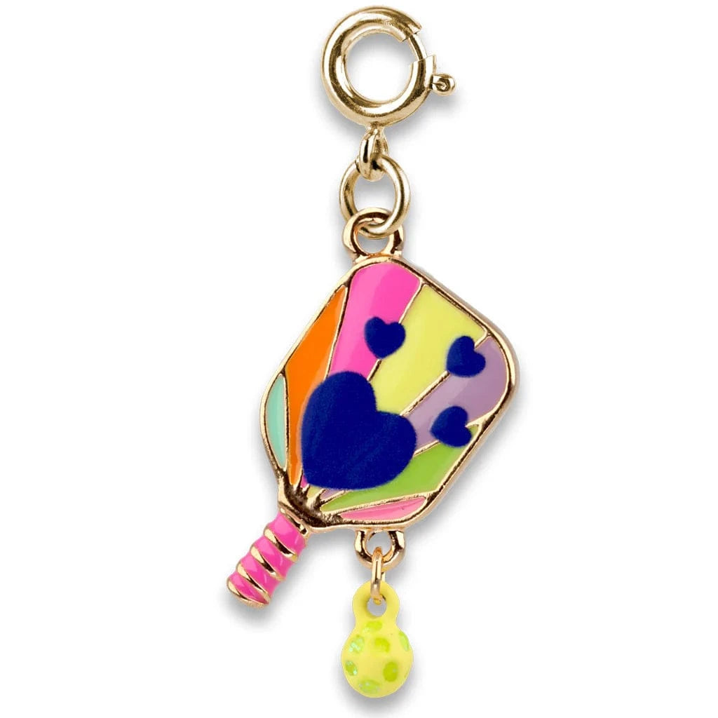Gold Pickleball Charm Charm It! Bracelets Lil Tulips