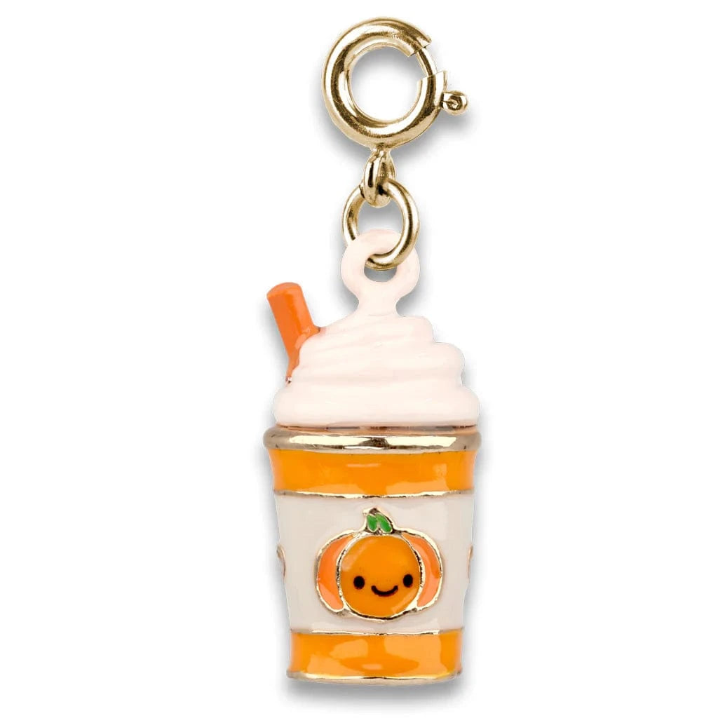 Gold Pumpkin Spice Latte Charm Charm It! Bracelets Lil Tulips