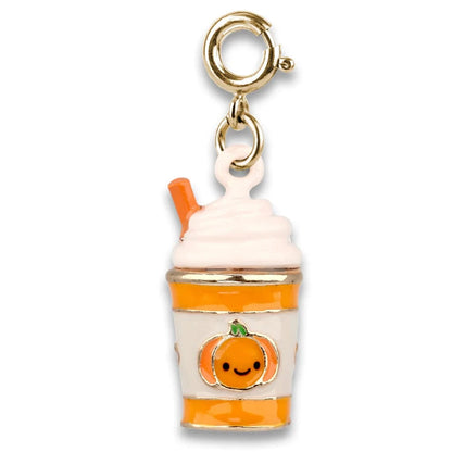Gold Pumpkin Spice Latte Charm Charm It! Bracelets Lil Tulips
