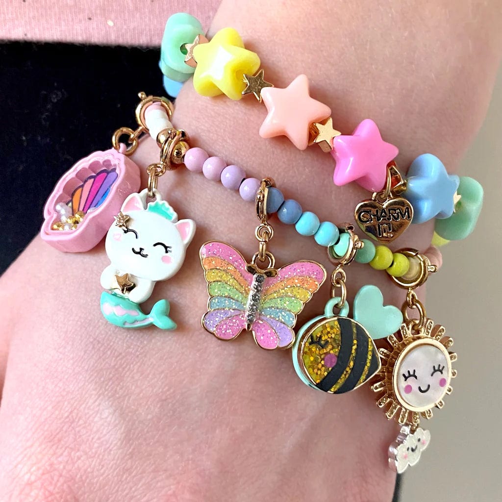 Gold Purrmaid Charm Charm It! Bracelets Lil Tulips