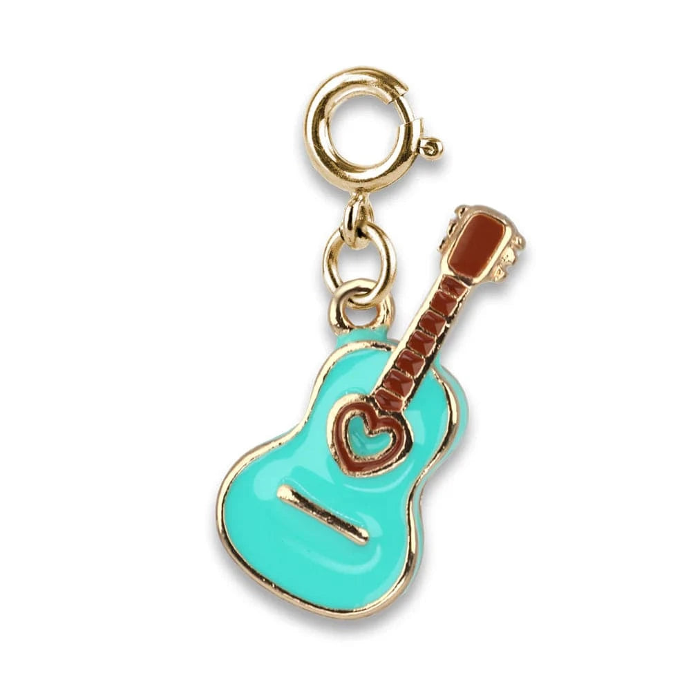 Gold Rebel Girls Guitar Charm Charm It! Lil Tulips