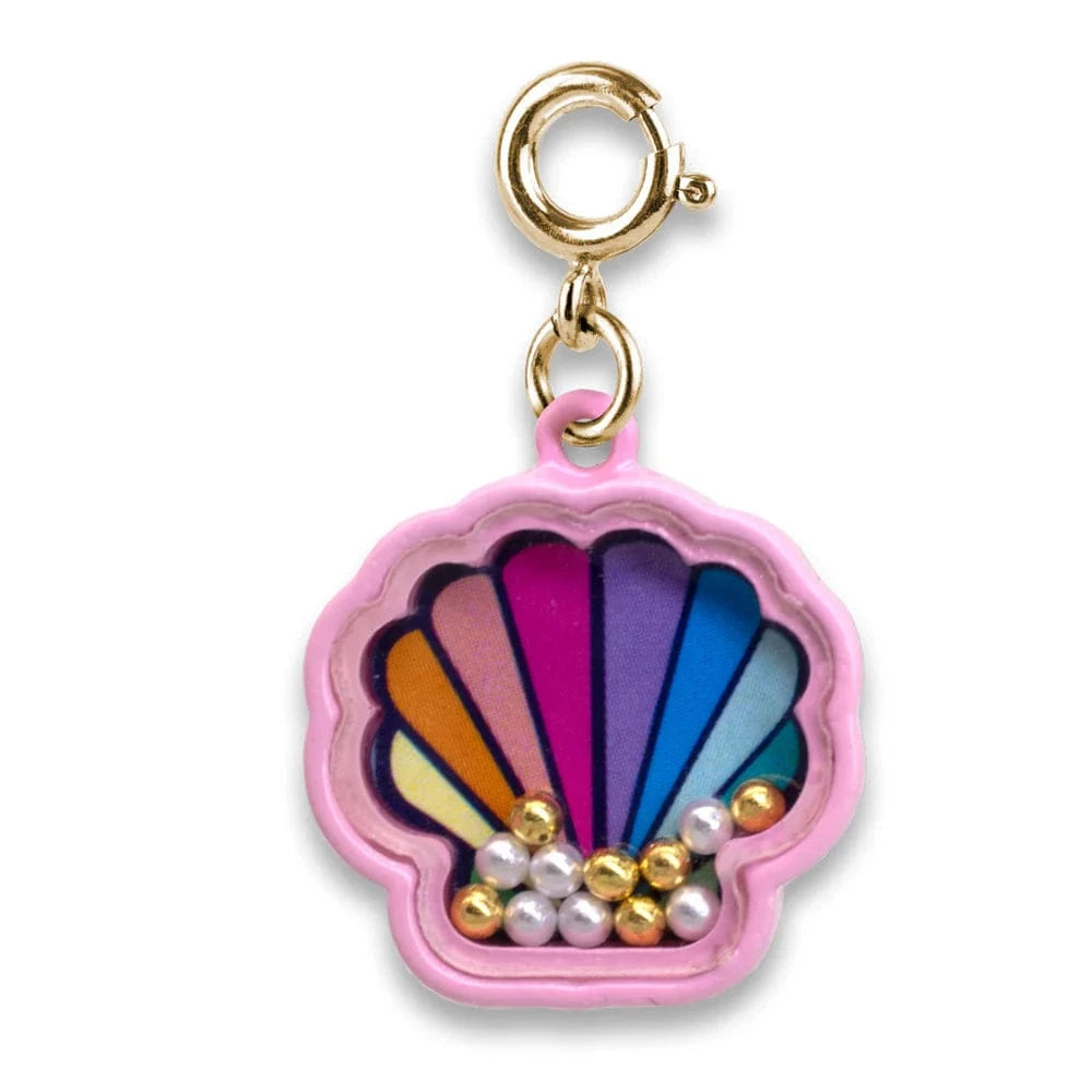 Gold Shell Shaker Charm Charm It! Lil Tulips