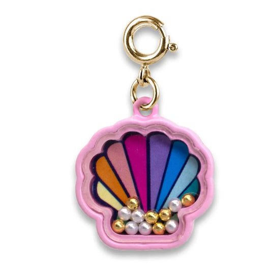 Gold Shell Shaker Charm Charm It! Lil Tulips