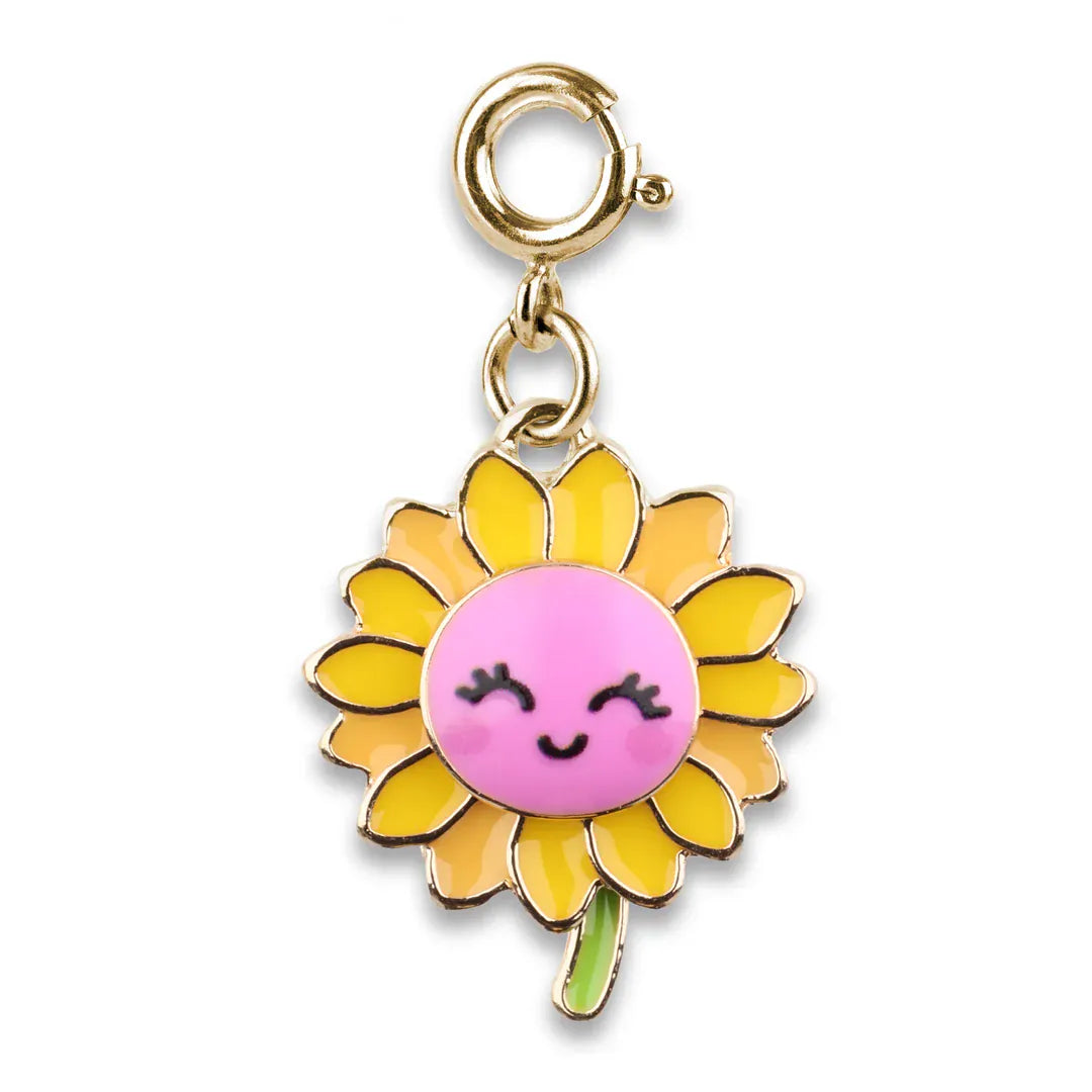 Gold Sunflower Charm Charm It! Lil Tulips