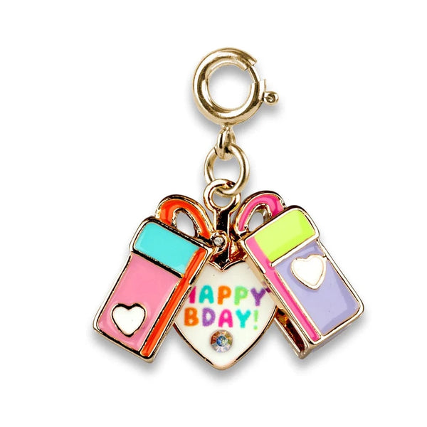 Gold Surprise Inside B-Day Gift Charm Charm It! Lil Tulips