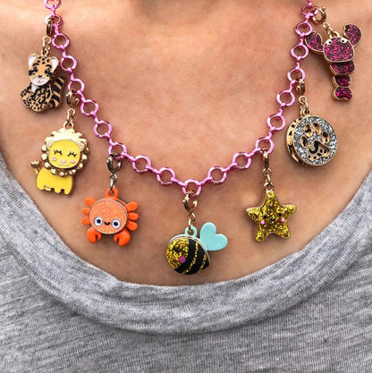 Gold Swivel Lion Charm Charm It! Lil Tulips