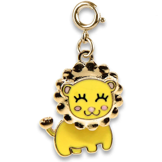 Gold Swivel Lion Charm Charm It! Lil Tulips