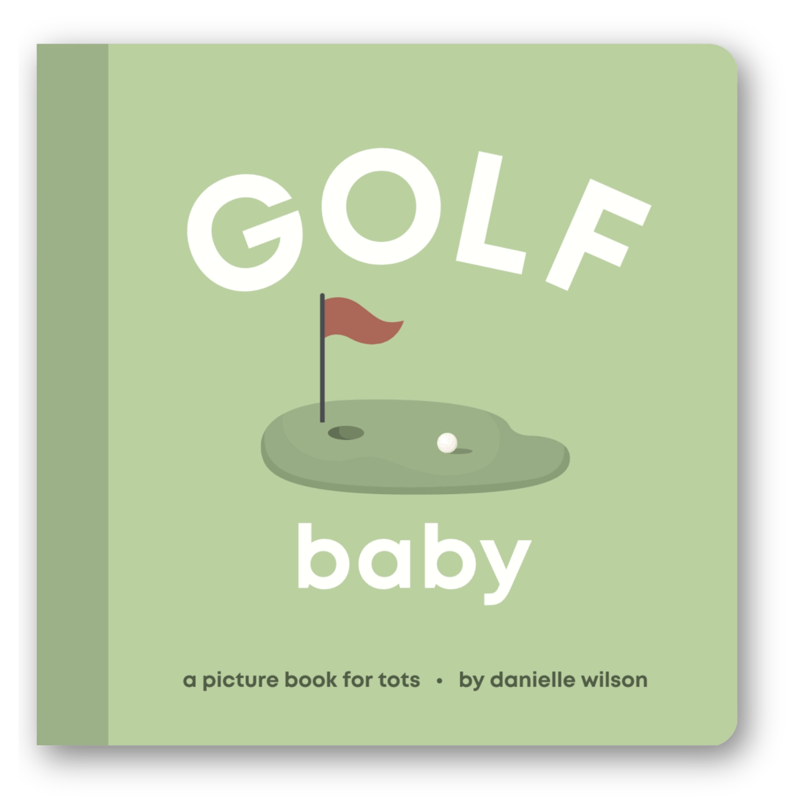 Golf Baby Board Book Left Hand Book House Lil Tulips