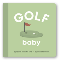 Golf Baby Board Book Left Hand Book House Lil Tulips
