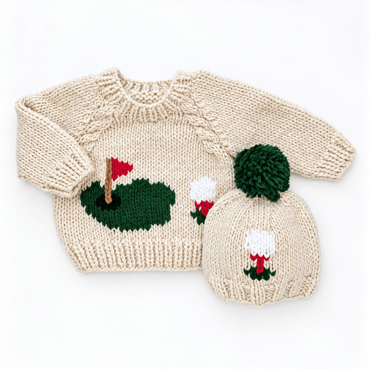 Golf Beanie Hat for Baby & Kids Huggalugs Lil Tulips