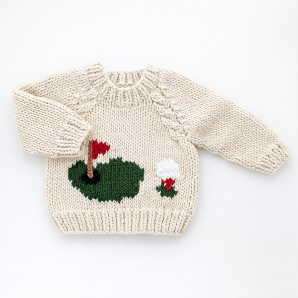 Golf Sweater for Baby & Toddler Huggalugs Lil Tulips