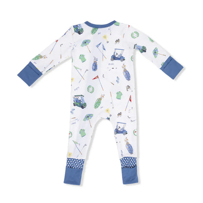 Golf Things - 2 Way Zipper Romper Angel Dear Lil Tulips