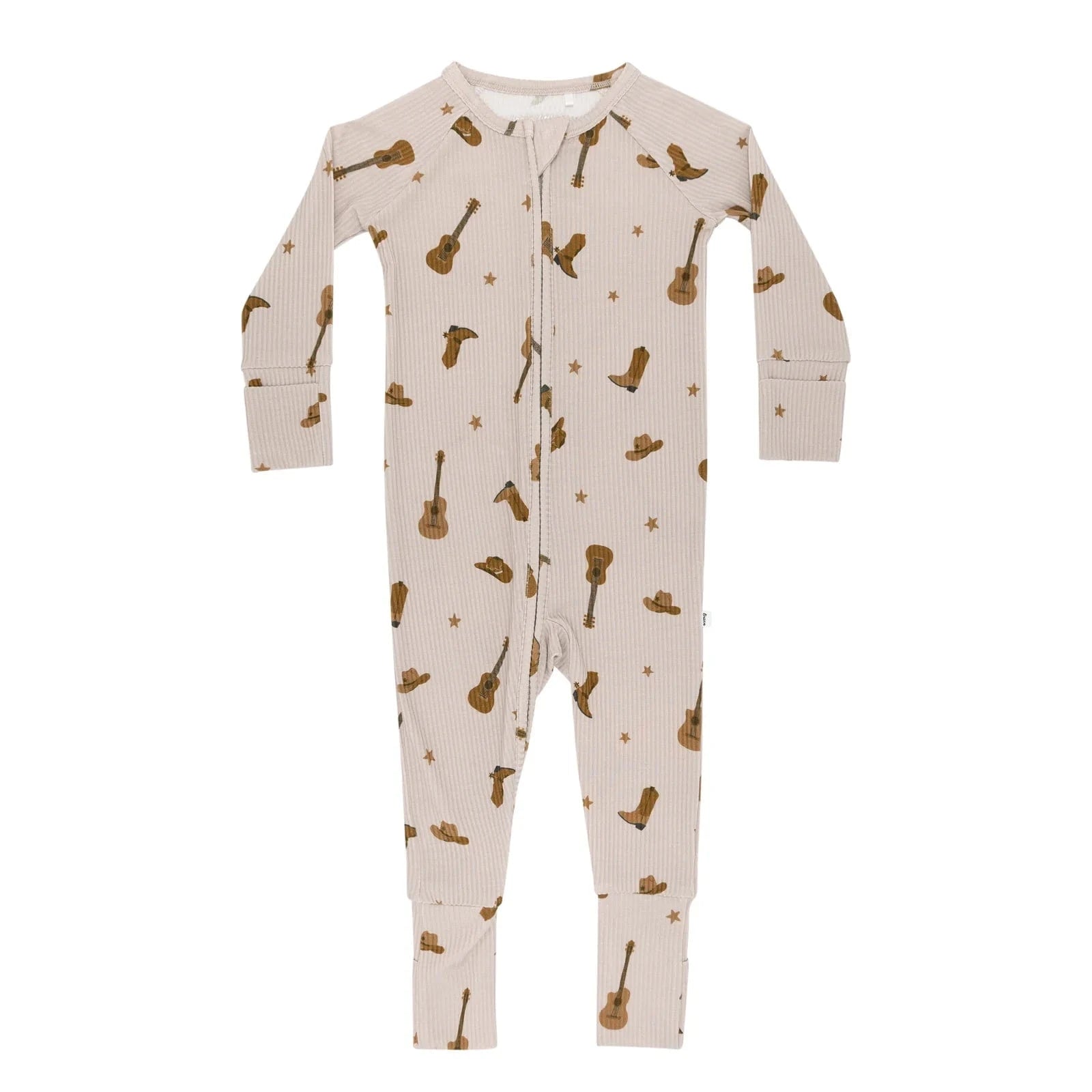 Gone Country Small Ribbed Zip Romper Brave Little Ones Lil Tulips