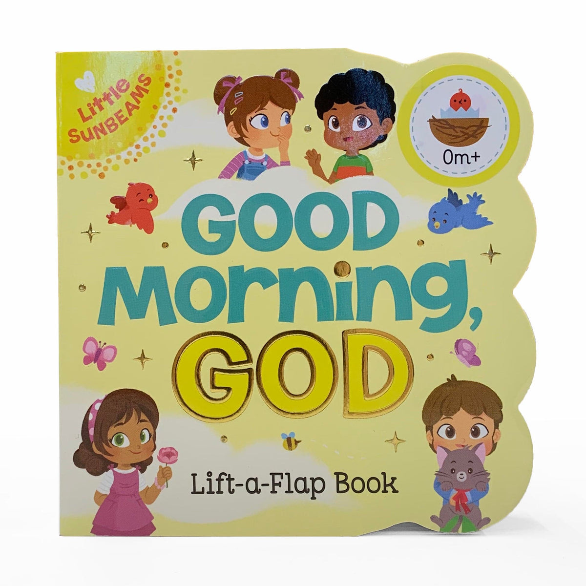 Good Morning, God Lift-a-Flap Board Book Cottage Door Press Lil Tulips