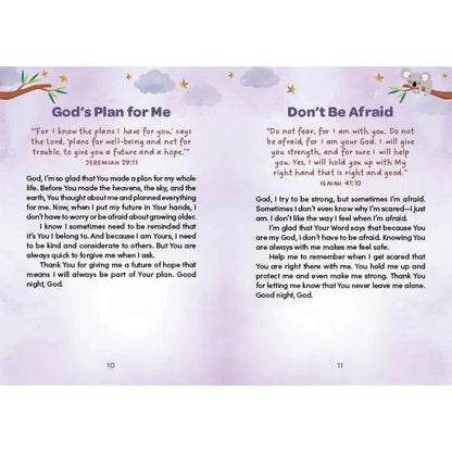 Good Night, God (Girls) : Bedtime Prayers For Girls Barbour Publishing Books Lil Tulips
