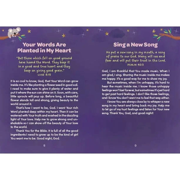 Good Night, God (Girls) : Bedtime Prayers For Girls Barbour Publishing Books Lil Tulips