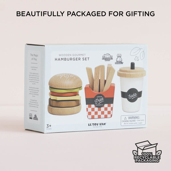 Gourmet Hamburger Set Le Toy Van Lil Tulips