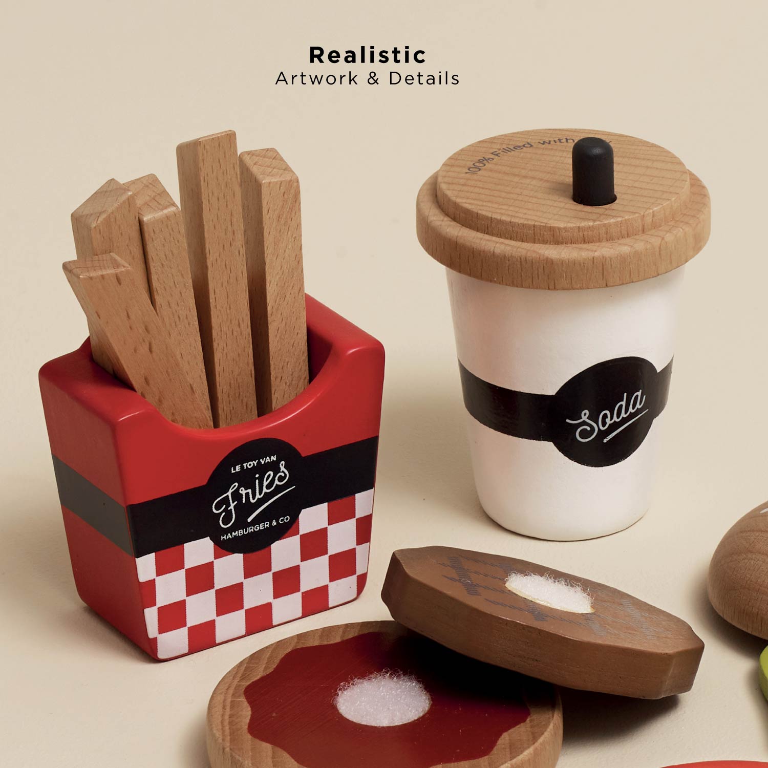Gourmet Hamburger Set Le Toy Van Lil Tulips