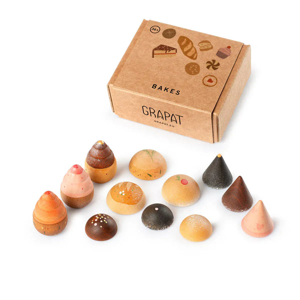 Grapat Play Set Bakes Grapat Lil Tulips