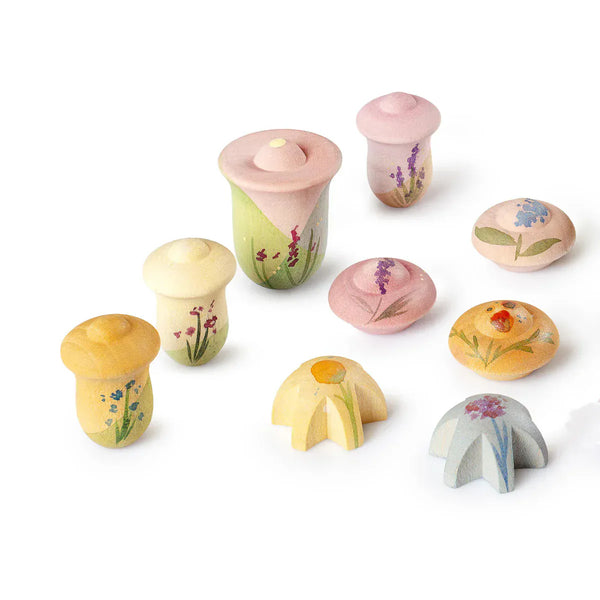 Grapat Play Set Flower Meadow Grapat Lil Tulips