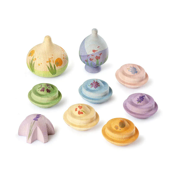 Grapat Play Set Flower Meadow Grapat Lil Tulips