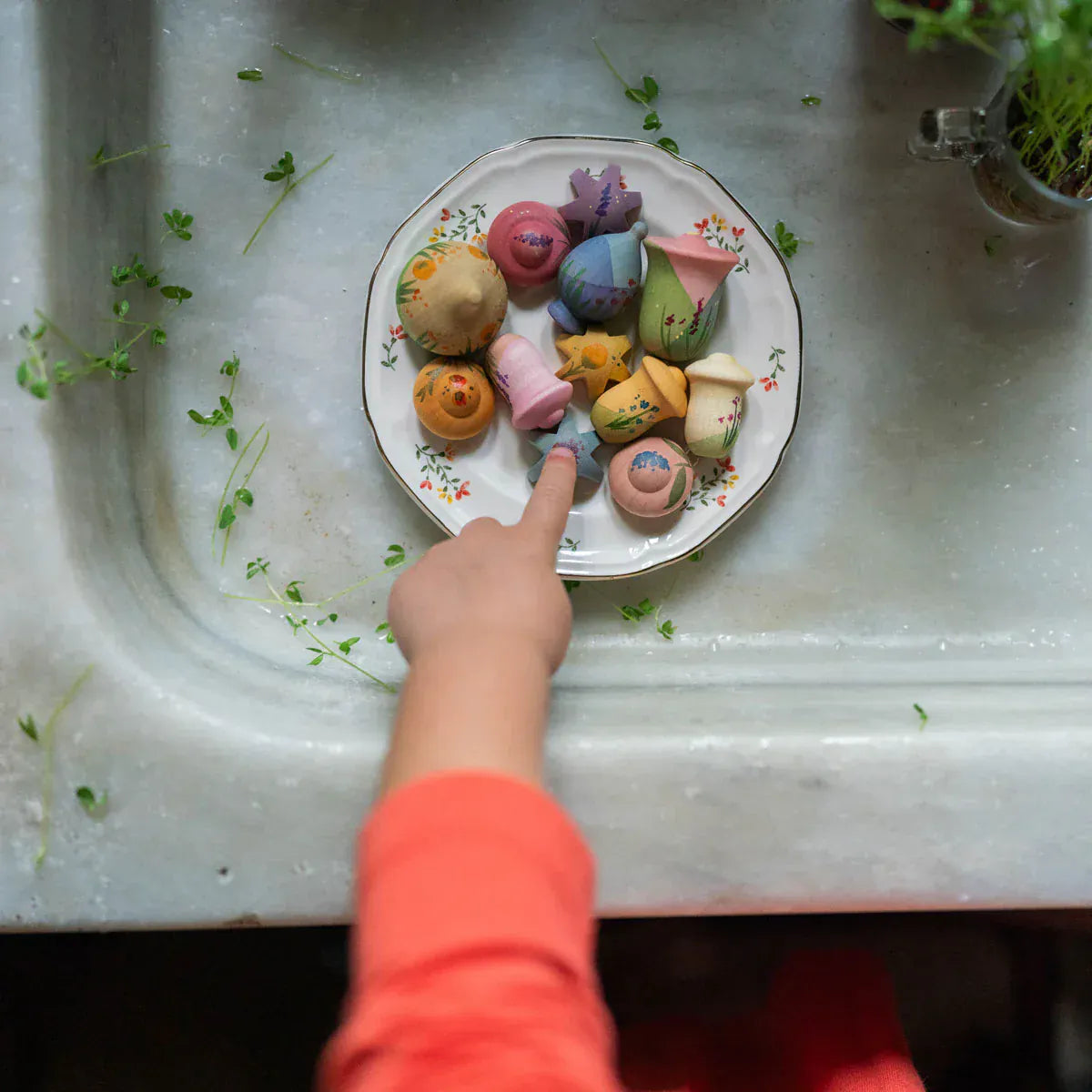 Grapat Play Set Flower Meadow Grapat Lil Tulips