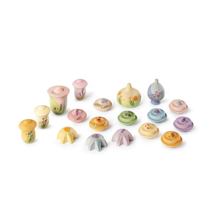 Grapat Play Set Flower Meadow Grapat Lil Tulips