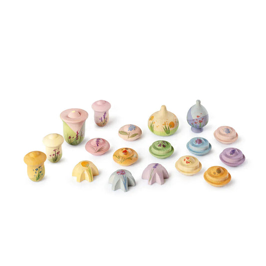Grapat Play Set Flower Meadow Grapat Lil Tulips