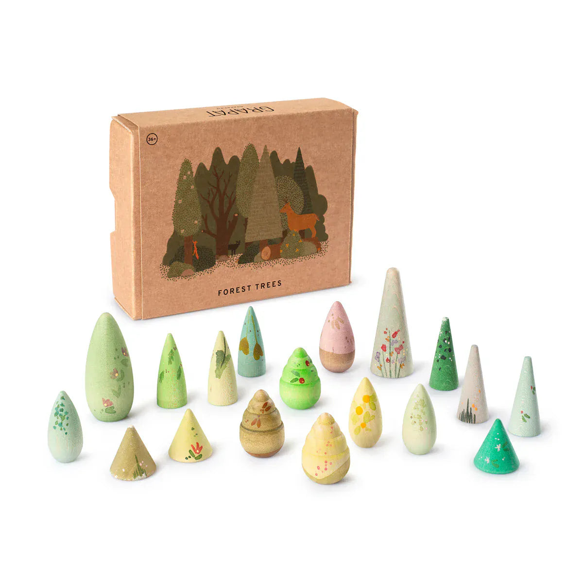 Grapat Play Set Forest Tree Grapat Lil Tulips