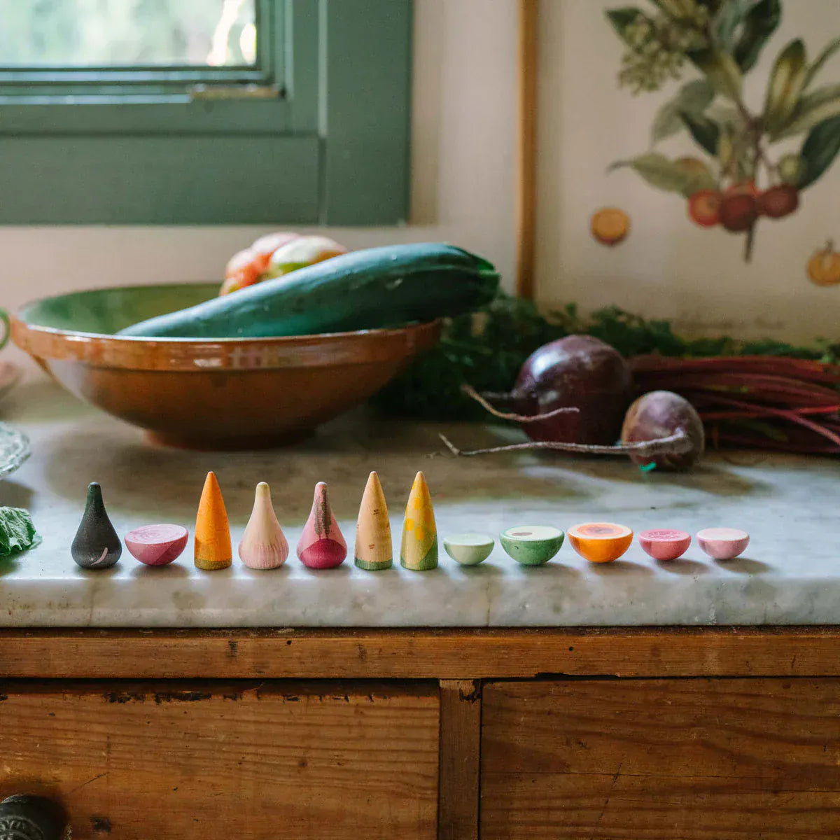 Grapat Play Set Veggies Grapat Lil Tulips