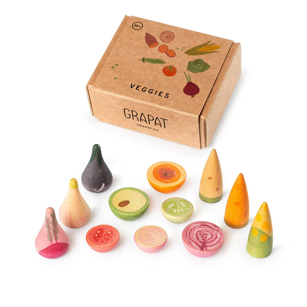 Grapat Play Set Veggies Grapat Lil Tulips