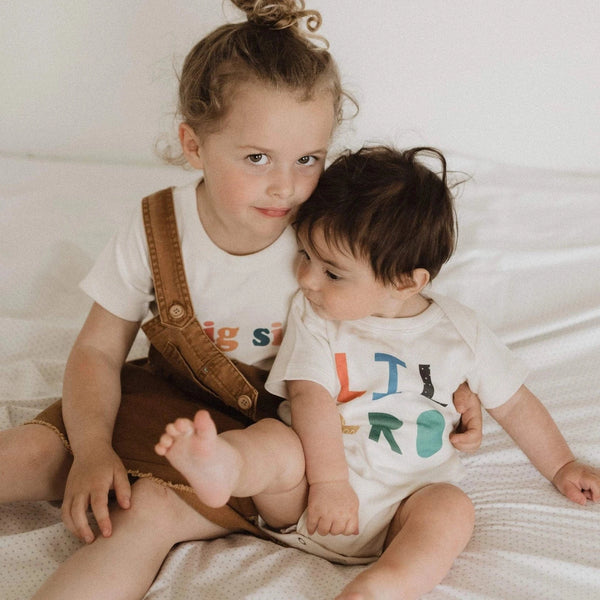 Graphic Bodysuit | Lil Bro Finn + Emma Baby & Toddler Clothing Lil Tulips