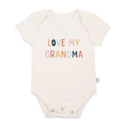 Graphic Bodysuit | Love Grandma Finn + Emma Lil Tulips