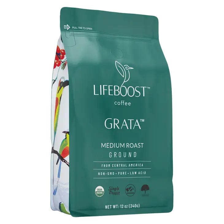 Grata Medium Roast Coffee Lifeboost Coffee Lil Tulips