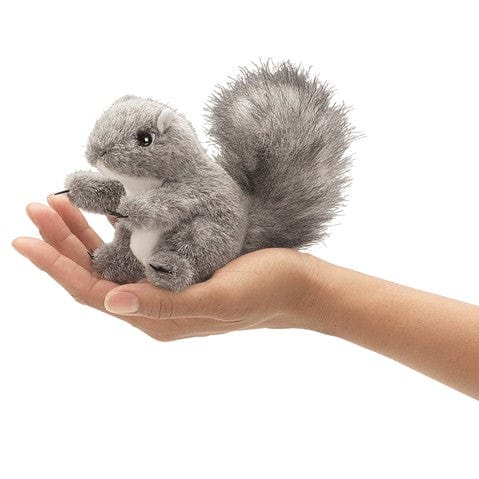 Gray Squirrel Finger Puppet Folkmanis Puppets Folkmanis Puppets Lil Tulips
