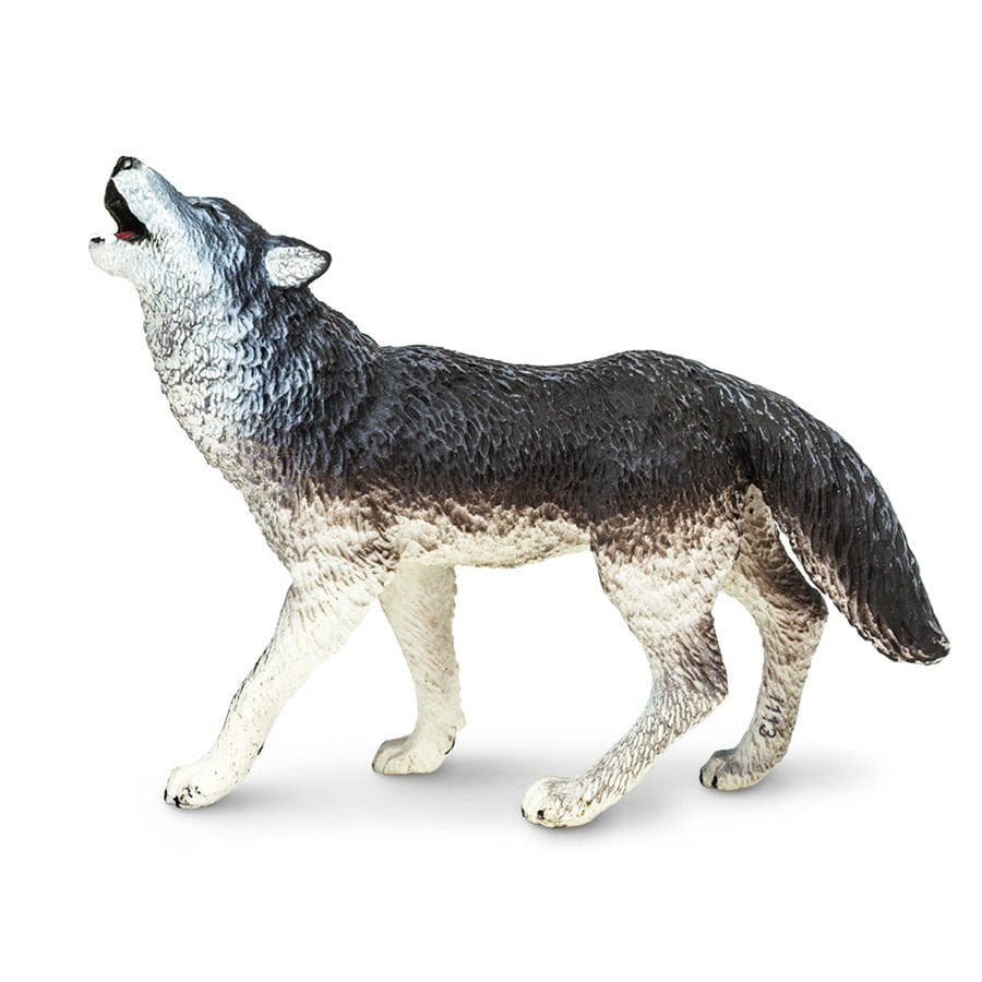 Gray Wolf Toy Safari Ltd Lil Tulips