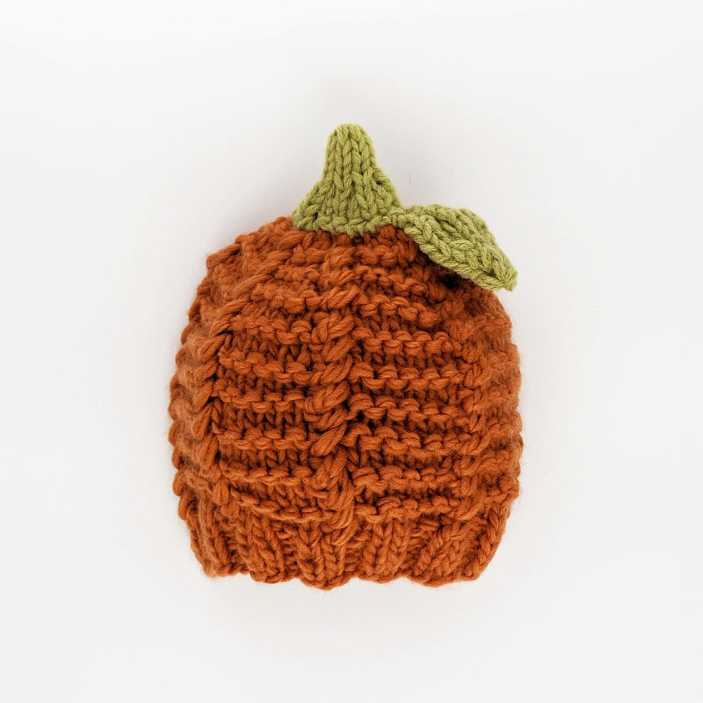 Great Pumpkin Knit Beanie Hat