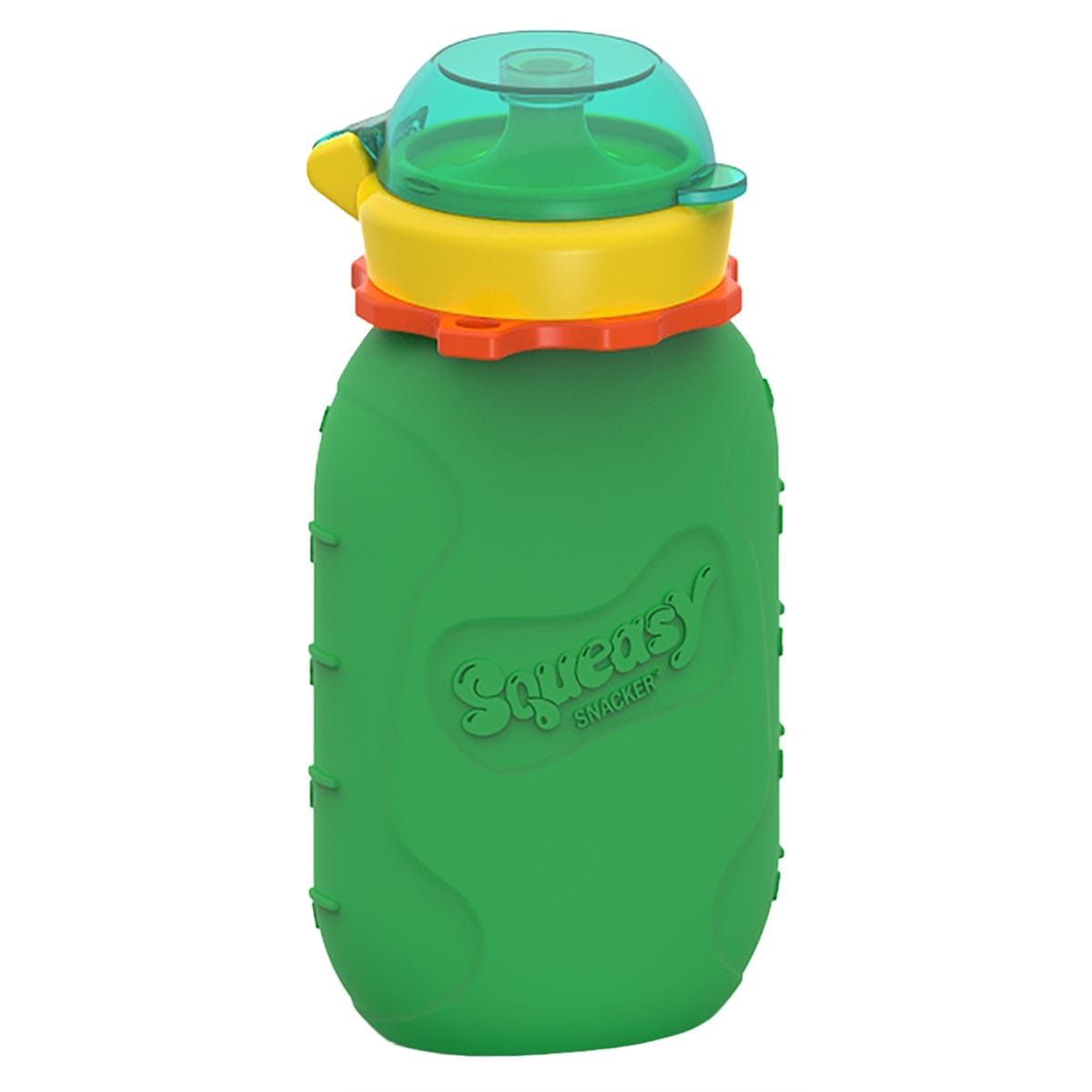 Green Squeasy Silicone Pouch 6 oz Squeasy Gear Lil Tulips