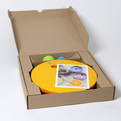 GRIMM’S x Stapelstein® Rolling Discs Warm Classic Grimm's Lil Tulips