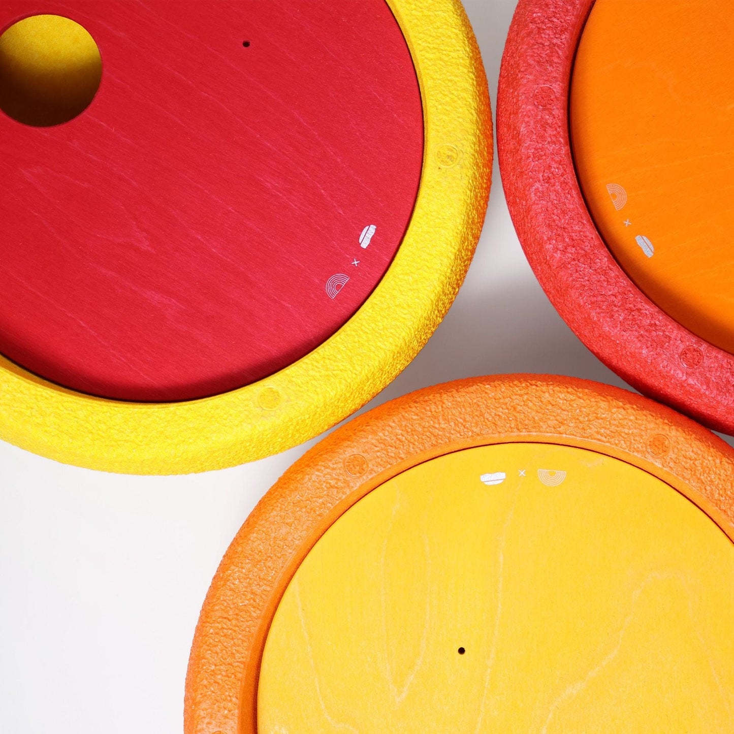 GRIMM’S x Stapelstein® Rolling Discs Warm Classic Grimm's Lil Tulips