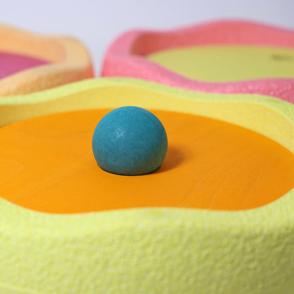 GRIMM’S x Stapelstein® Rolling Discs Warm Pastel Grimm's Lil Tulips