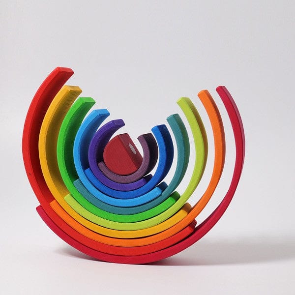 Grimms Large 12 Piece Rainbow Grimm's Lil Tulips