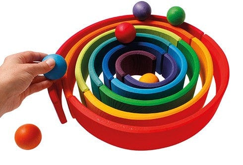 Grimms Large 12 Piece Rainbow Grimm's Lil Tulips