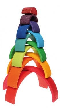 Grimms Large 12 Piece Rainbow Grimm's Lil Tulips