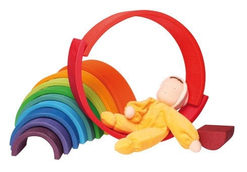 Grimms Large 12 Piece Rainbow Grimm's Lil Tulips