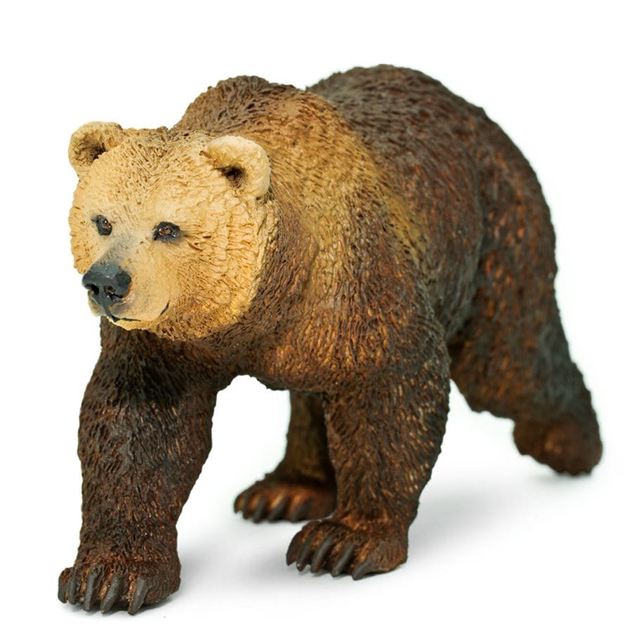 Grizzly Bear Toy Safari Ltd Lil Tulips