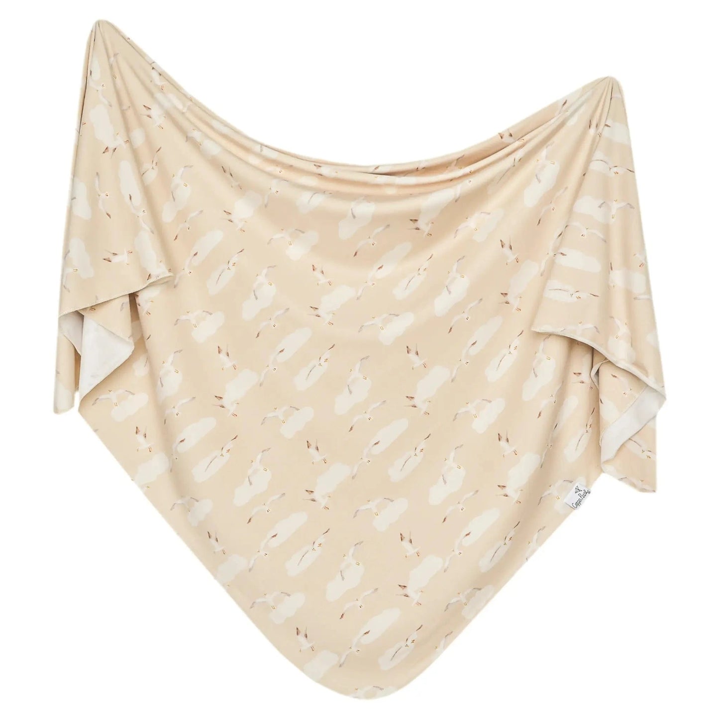 Gully Knit Swaddle Blanket Copper Pearl Lil Tulips