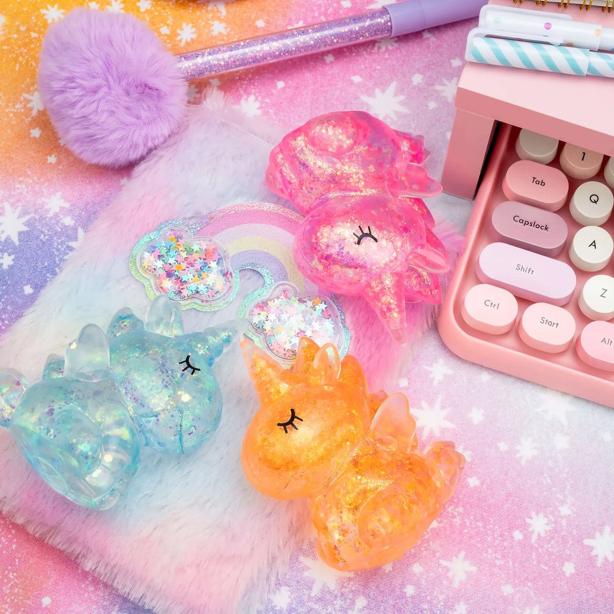 Gummy Unicorn Friends Sensory Toy Kawaii Slime Company Lil Tulips